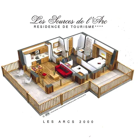 Des Neiges -la Source Des Arcs *